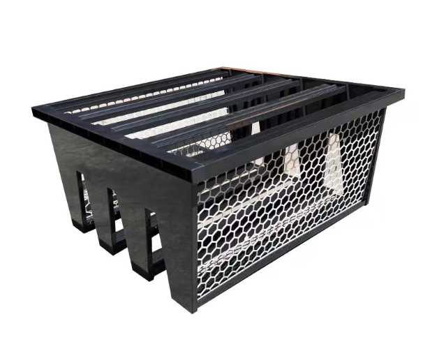 4V (25 flange) sub high efficiency air filter plastic frame