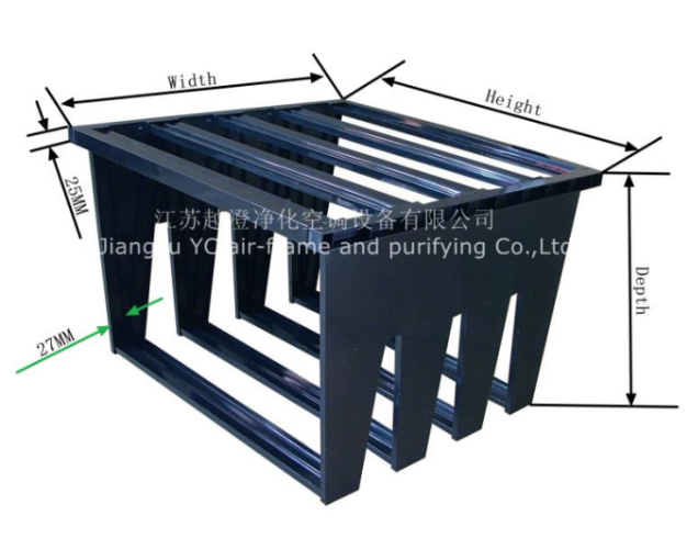 4V(25法兰)亚高效空气过滤器塑框