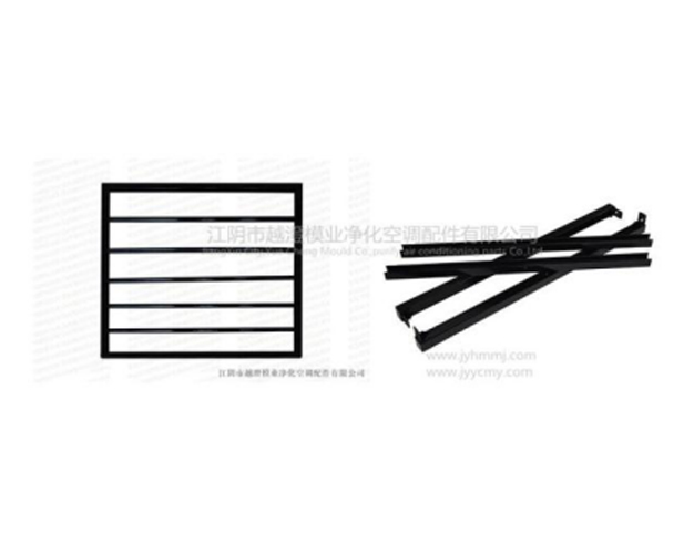 Bag filter plastic frame